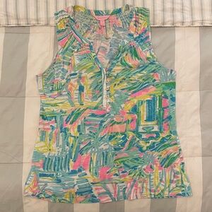 Lilly Pulitzer Multicolor Sleeveless Top